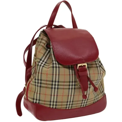 Pre-owned > Pre-owned Bags > Pre-owned Backpacks - - Burberry Vintage - Modalova