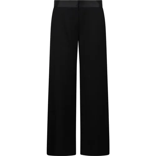 Trousers > Wide Trousers - - Victoria Beckham - Modalova