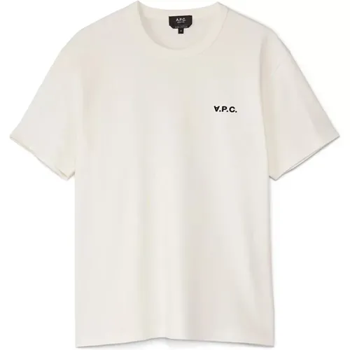 A.p.c. - Tops > T-Shirts - White - A.p.c. - Modalova