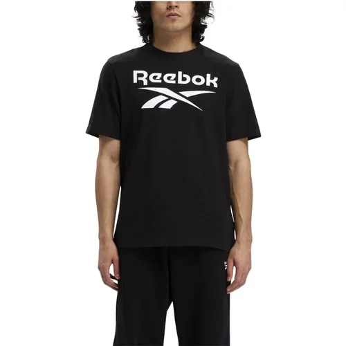 Reebok - Tops > T-Shirts - Black - Reebok - Modalova