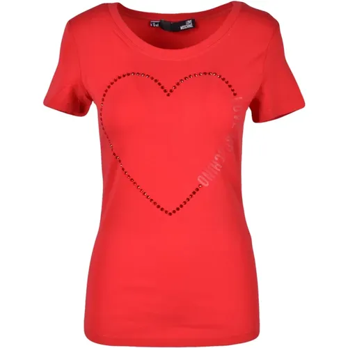 Tops > T-Shirts - - Love Moschino - Modalova