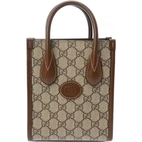 Pre-owned > Pre-owned Bags > Pre-owned Tote Bags - - Gucci Vintage - Modalova