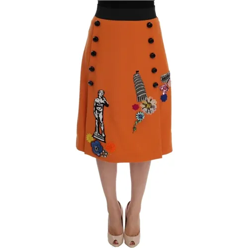 Skirts > Midi Skirts - - Dolce & Gabbana - Modalova