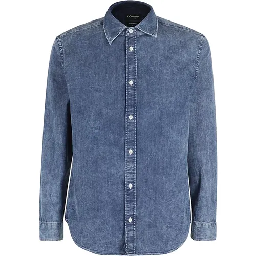 Shirts > Denim Shirts - - Dondup - Modalova