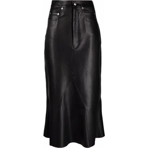 Skirts > Leather Skirts - - Rick Owens - Modalova
