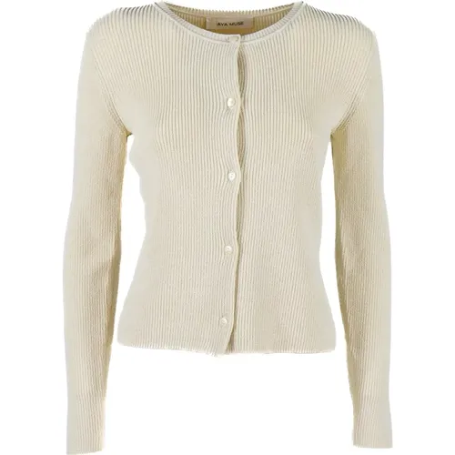 Knitwear > Cardigans - - Aya Muse - Modalova