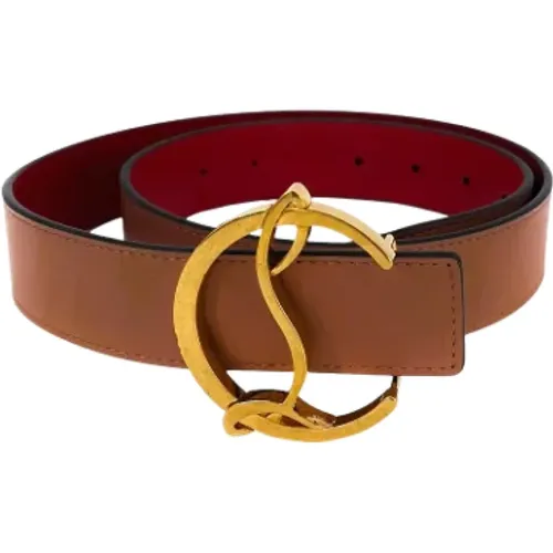 Pre-owned > Pre-owned Accessories > Pre-owned Belts - - Christian Louboutin Pre-owned - Modalova