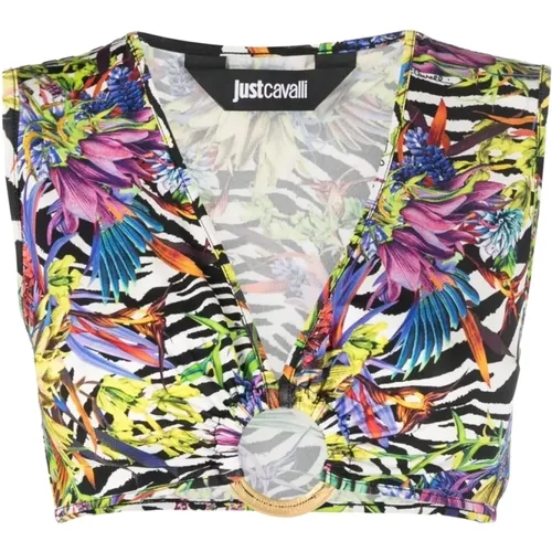 Tops > Sleeveless Tops - - Just Cavalli - Modalova