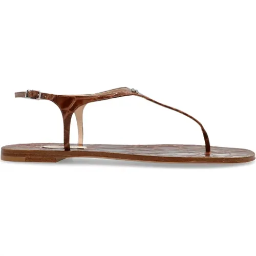 Shoes > Sandals > Flat Sandals - - Casadei - Modalova