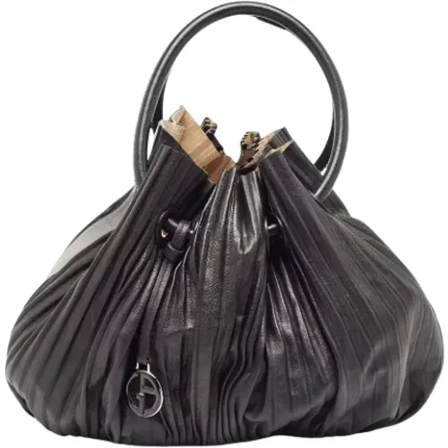 Pre-owned > Pre-owned Bags > Pre-owned Bucket Bags - - Armani Pre-owned - Modalova
