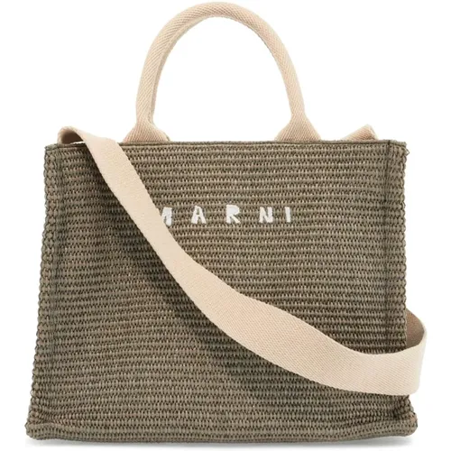 Marni - Bags > Tote Bags - Green - Marni - Modalova