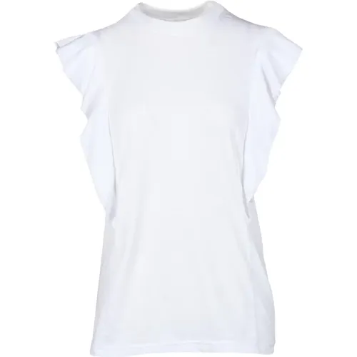 Chloé - Tops > T-Shirts - White - Chloé - Modalova