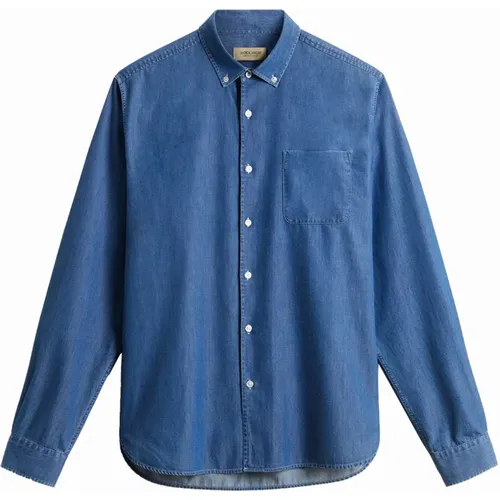 Shirts > Denim Shirts - - Woolrich - Modalova