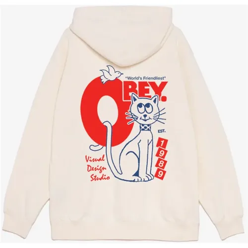 Sweatshirts & Hoodies > Hoodies - - Obey - Modalova