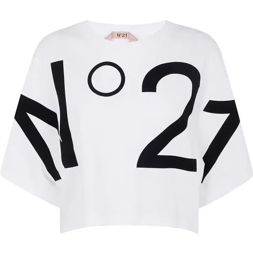 N21 - Tops > T-Shirts - White - N21 - Modalova