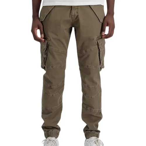 Trousers > Tapered Trousers - - alpha industries - Modalova