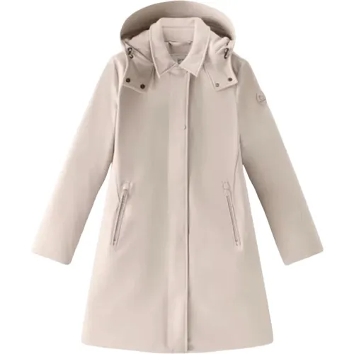 Woolrich - Coats > Parkas - Beige - Woolrich - Modalova