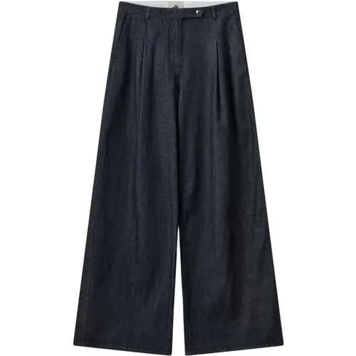 Trousers > Wide Trousers - - The Garment - Modalova
