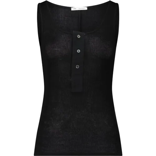 Tops > Sleeveless Tops - - Ami Paris - Modalova