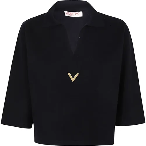 Knitwear > V-neck Knitwear - - Valentino Garavani - Modalova