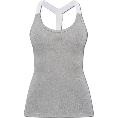 Tops > Sleeveless Tops - - Off White - Modalova