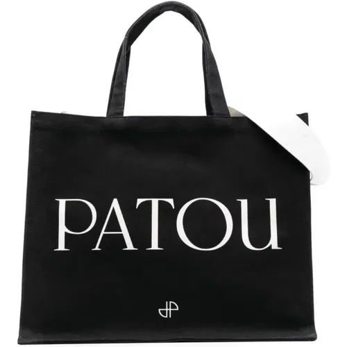 Patou - Bags > Tote Bags - Black - Patou - Modalova