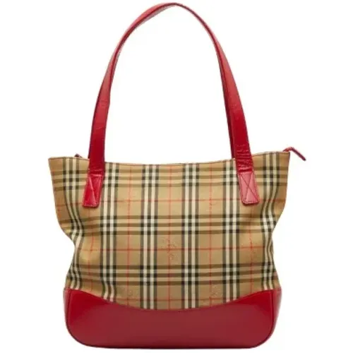 Pre-owned > Pre-owned Bags > Pre-owned Tote Bags - - Burberry Vintage - Modalova