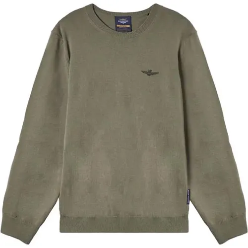 Knitwear > Round-neck Knitwear - - aeronautica militare - Modalova