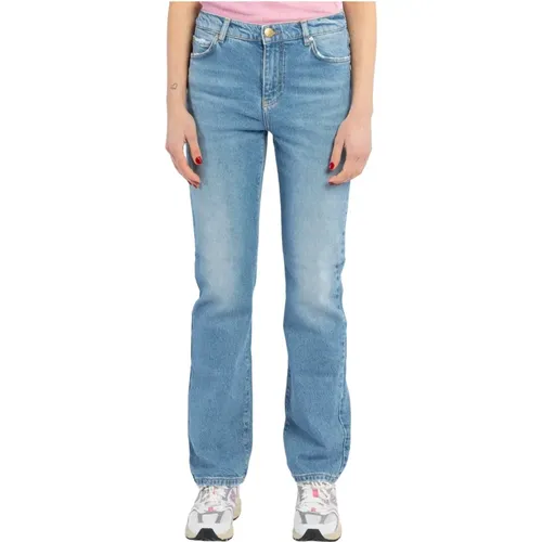 Jeans > Straight Jeans - - pinko - Modalova
