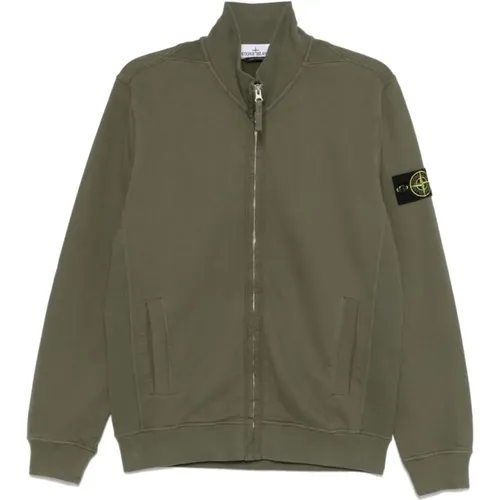 Sweatshirts & Hoodies > Zip-throughs - - Stone Island - Modalova