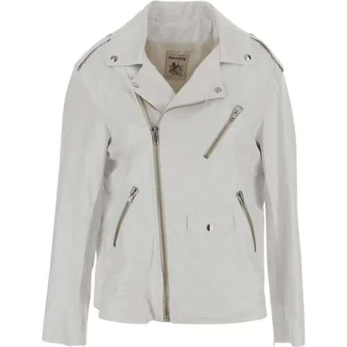 Jackets > Leather Jackets - - Semicouture - Modalova