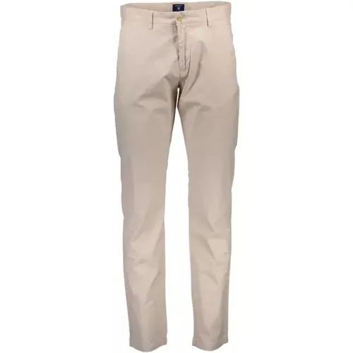 Gant - Trousers > Chinos - Beige - Gant - Modalova