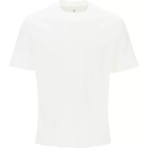 Tops > T-Shirts - - BRUNELLO CUCINELLI - Modalova