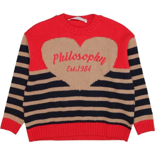 Kids > Tops > Knitwear - - Philosophy di Lorenzo Serafini - Modalova