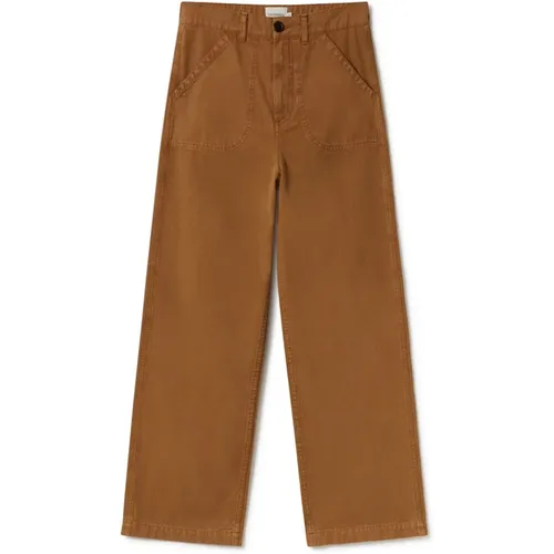 Trousers > Straight Trousers - - Twothirds - Modalova