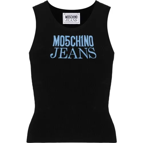 Tops > Sleeveless Tops - - Moschino - Modalova