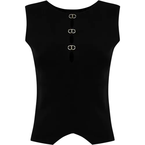 Tops > Sleeveless Tops - - Twinset - Modalova