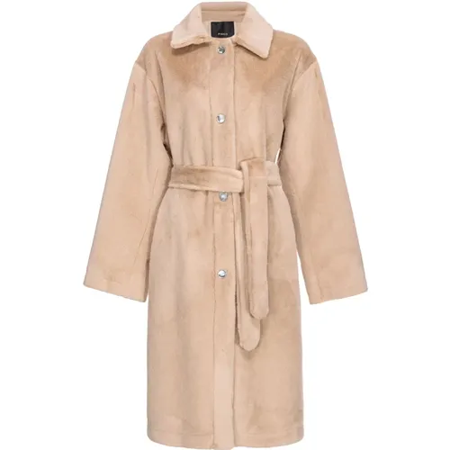 Coats > Belted Coats - - pinko - Modalova