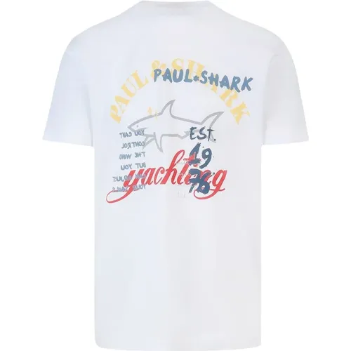 Tops > T-Shirts - - PAUL & SHARK - Modalova