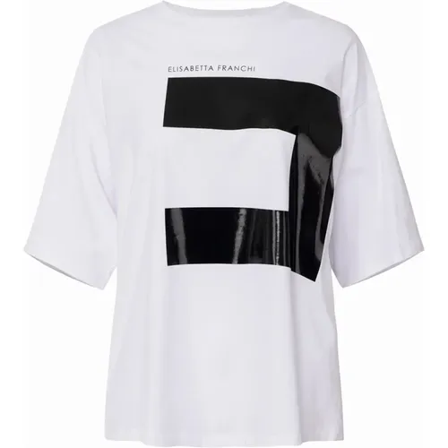 Tops > T-Shirts - - Elisabetta Franchi - Modalova