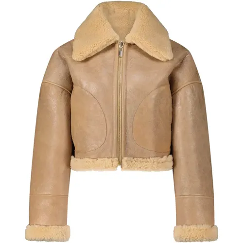 Jackets > Faux Fur & Shearling Jackets - - Halfboy - Modalova