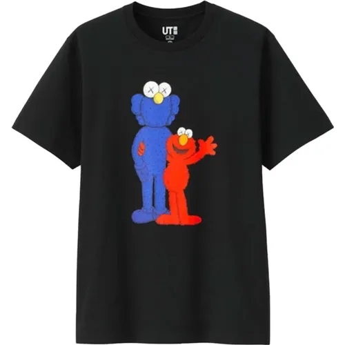 Kaws - Tops > T-Shirts - Black - Kaws - Modalova