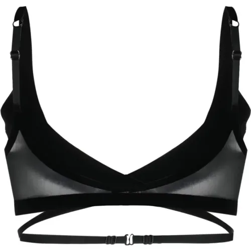 Mugler - Underwear > Bras - Black - Mugler - Modalova