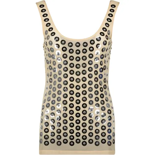 Tops > Sleeveless Tops - - Paco Rabanne - Modalova