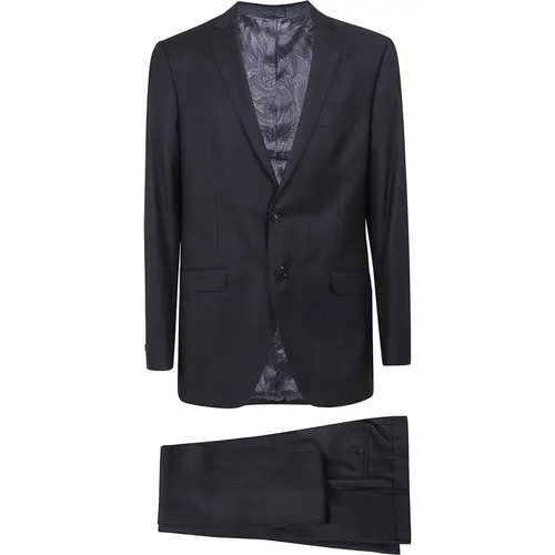 Suits > Suit Sets > Single Breasted Suits - - ETRO - Modalova