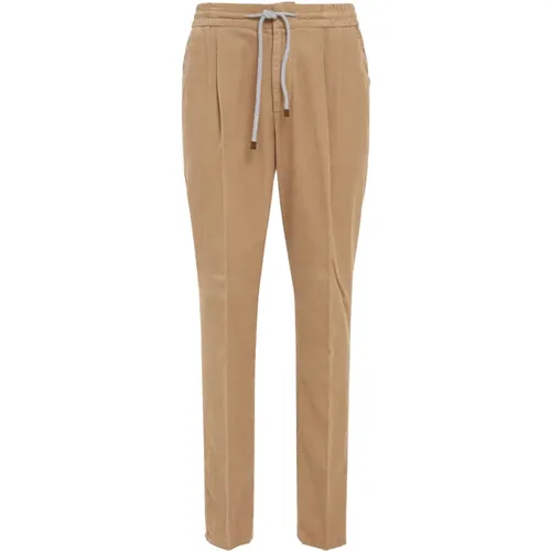 Trousers > Slim-fit Trousers - - BRUNELLO CUCINELLI - Modalova