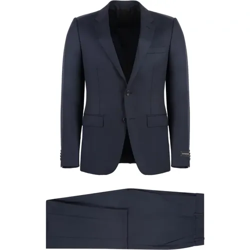 Suits > Suit Sets > Single Breasted Suits - - Z Zegna - Modalova