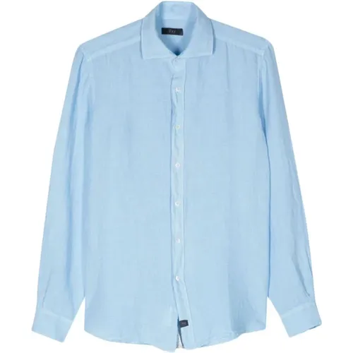 Shirts > Casual Shirts - - Fay - Modalova