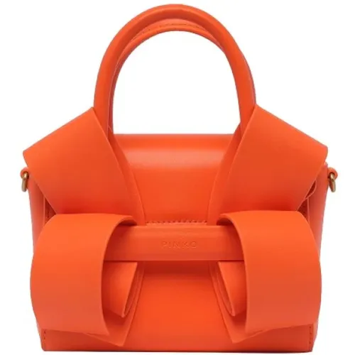 Pinko - Bags > Handbags - Orange - pinko - Modalova