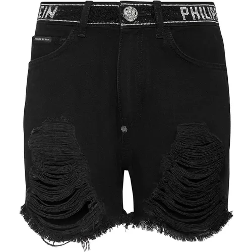 Shorts > Denim Shorts - - Philipp Plein - Modalova